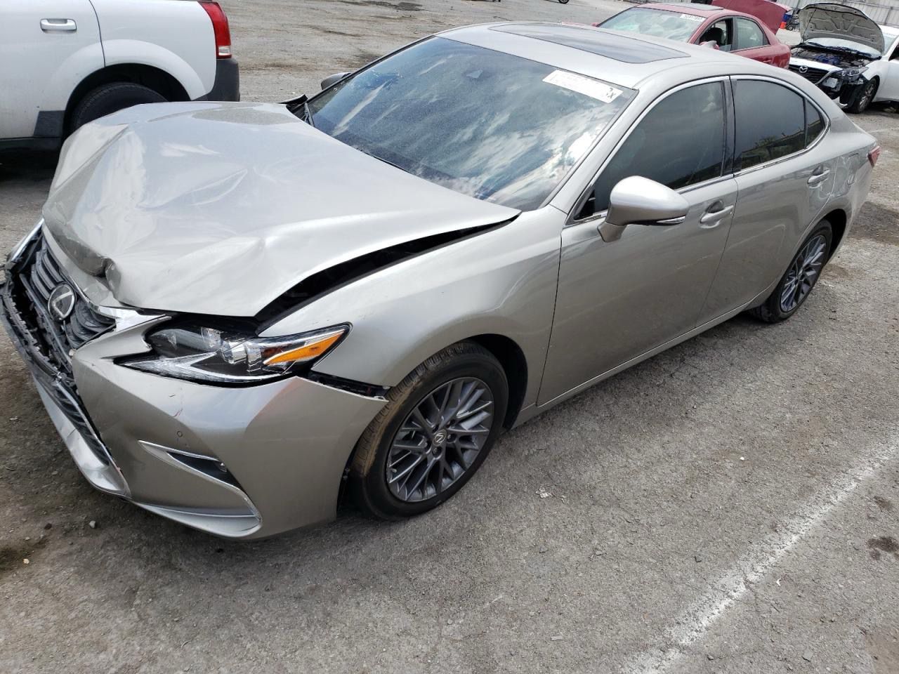Lexus Es 350 2017 Gold 3.5L 6 vin: 58ABK1GG3HU055286