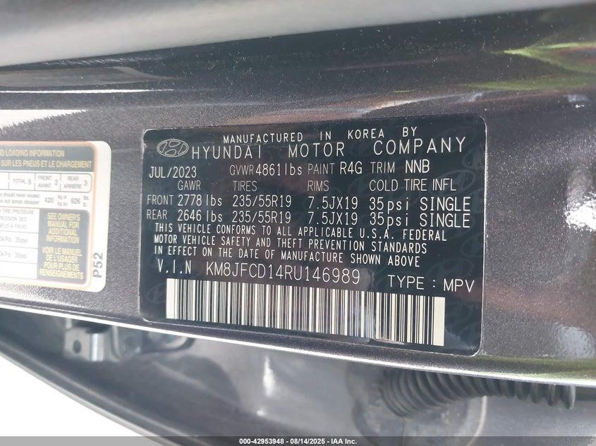 2024 Hyundai Tucson N Line | AWD | 24,000 mi | VIN: KM8JFCD14RU146989