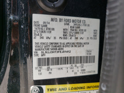 2015 LINCOLN NAVIGATOR - 5LMJJ3HT3FEJ01412