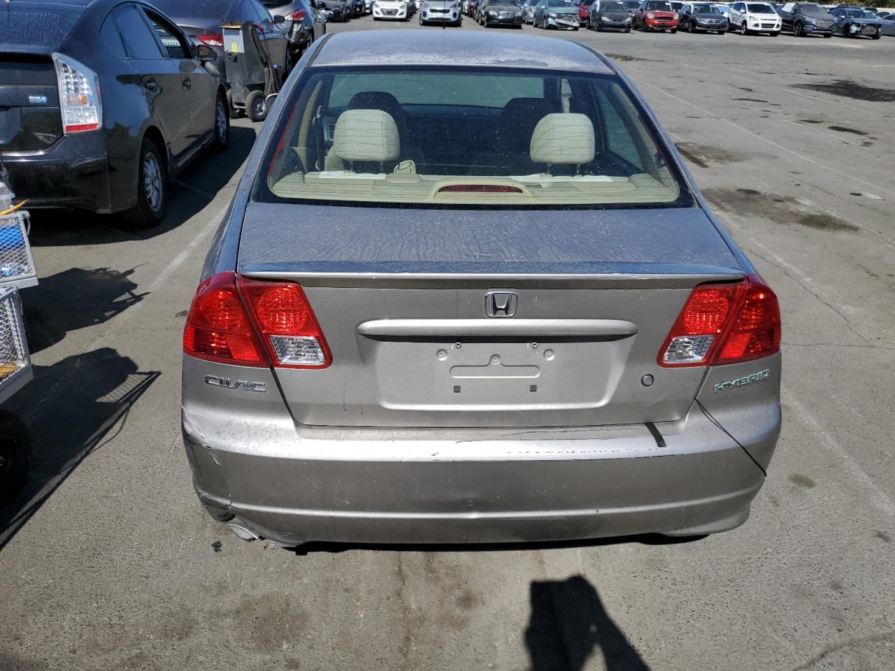 2004 HONDA CIVIC HYBR - JHMES956X4S002929