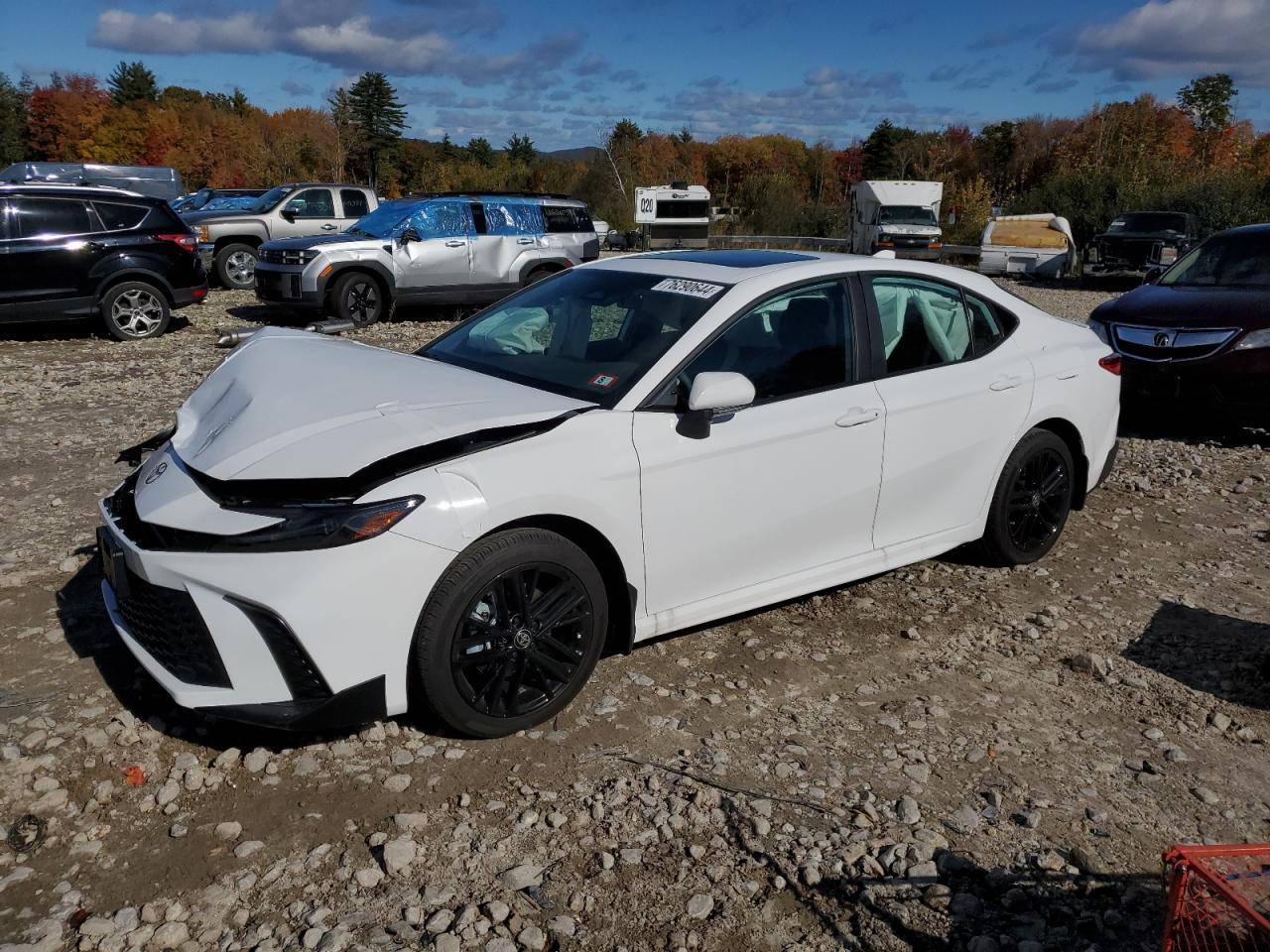 2025 TOYOTA CAMRY XSE | WHITE | 2.5L 4 | VIN: 4T1DBADK0SU506786
