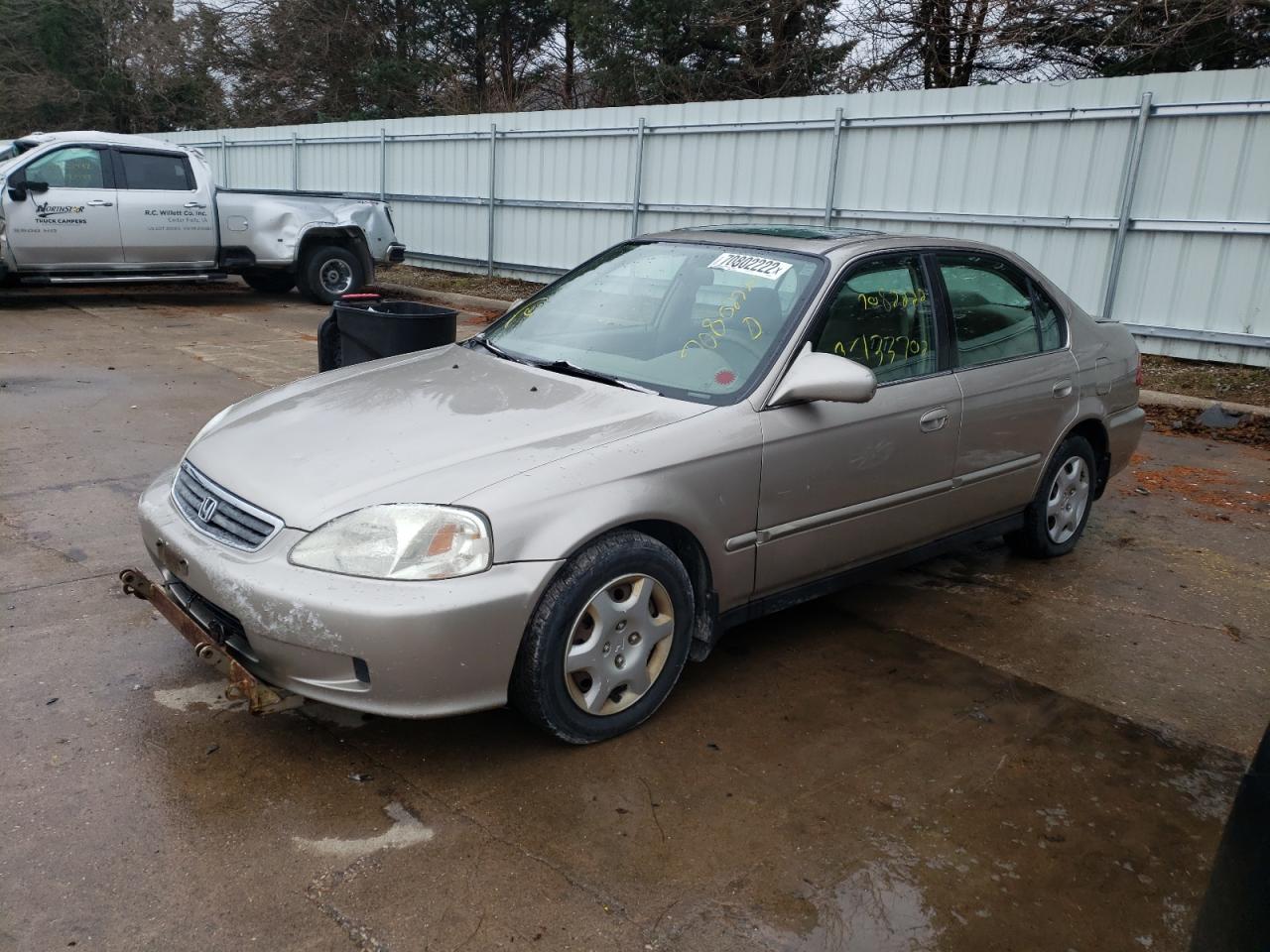2000 HONDA CIVIC EX - 1HGEJ8641YL069075