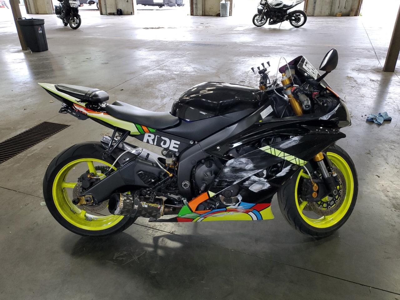 2008 YAMAHA YZFR6 - JYARJ16E28A004954