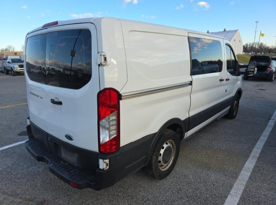 Ford Transit 150 2019 White – 3.7L V6 Flex Fuel Commercial Van | VIN: 1FTYE1YM4KKB25835