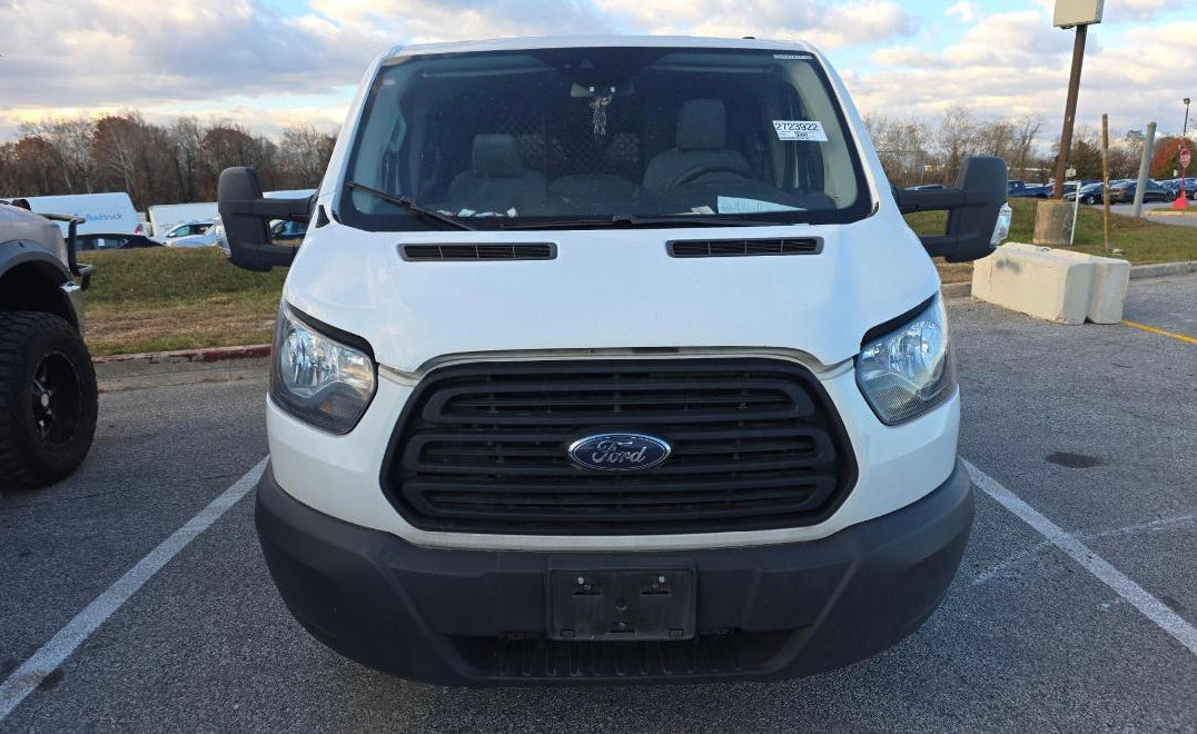 Ford Transit 150 2019 White – 3.7L V6 Flex Fuel Commercial Van | VIN: 1FTYE1YM4KKB25835