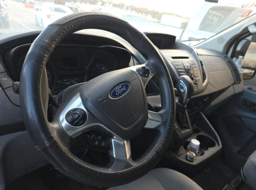 Ford Transit 150 2019 White – 3.7L V6 Flex Fuel Commercial Van | VIN: 1FTYE1YM4KKB25835