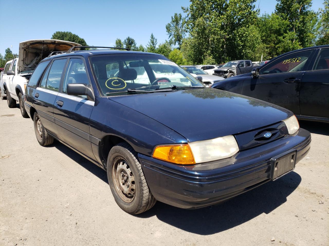 1993 FORD ESCORT LX - 3FAPP15J5PR162868