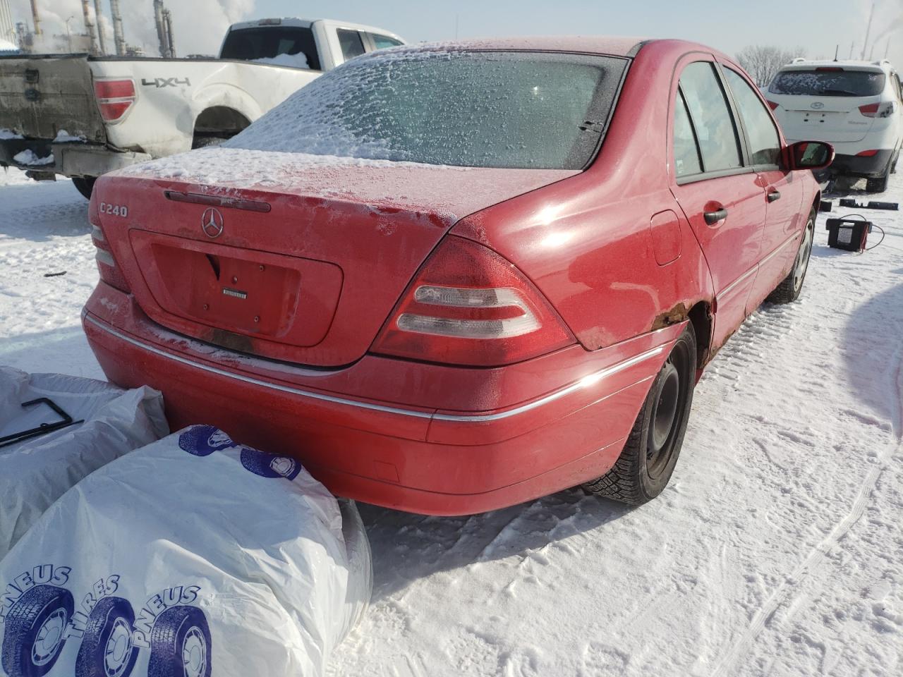 2002 MERCEDES-BENZ C 240 - WDBRF61J22F252539