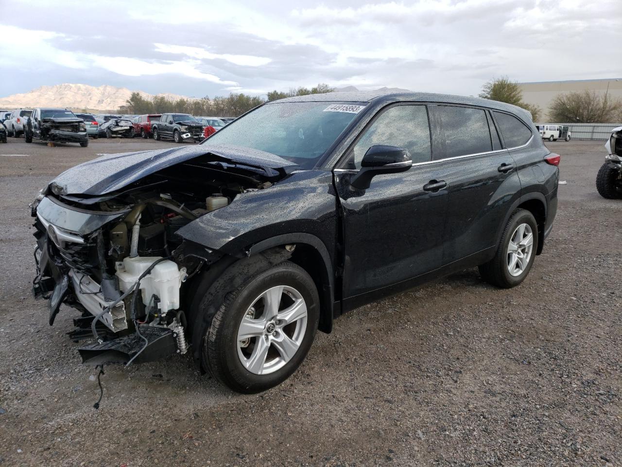 2021 TOYOTA HIGHLANDER - 5TDZZRAH5MS538136