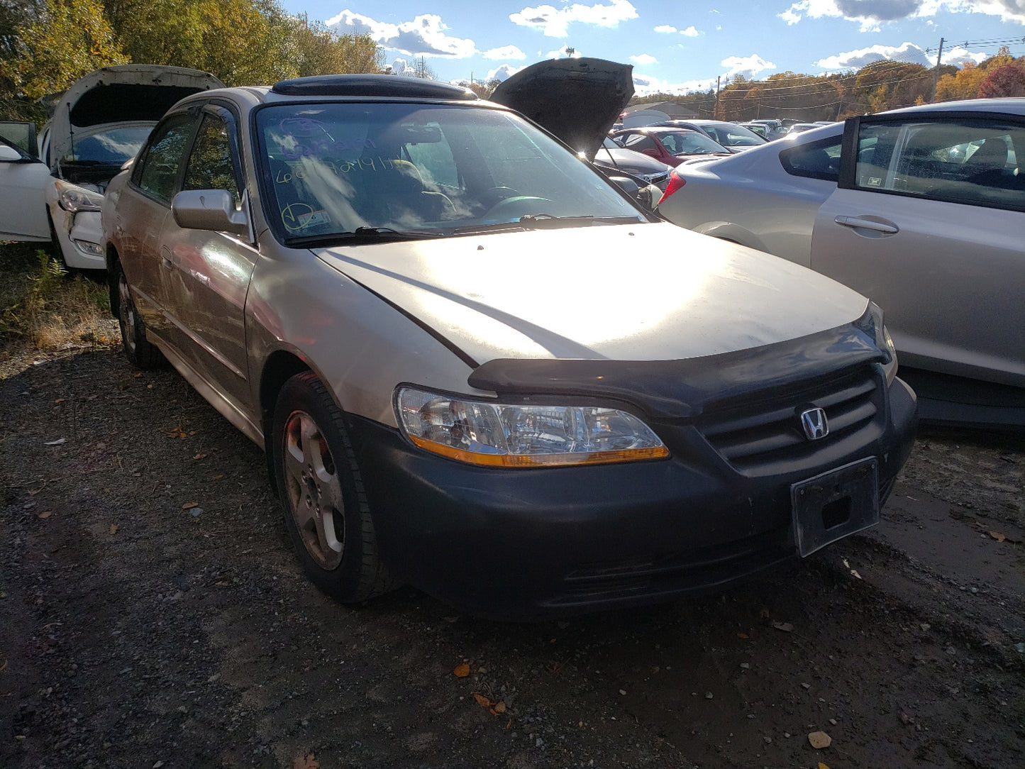 2002 HONDA ACCORD EX - 1HGCG165X2A037914