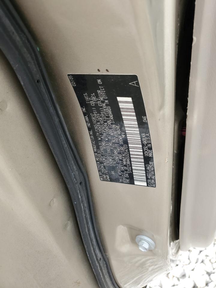 2005 TOYOTA SEQUOIA LI - 5TDZT38A65S254703