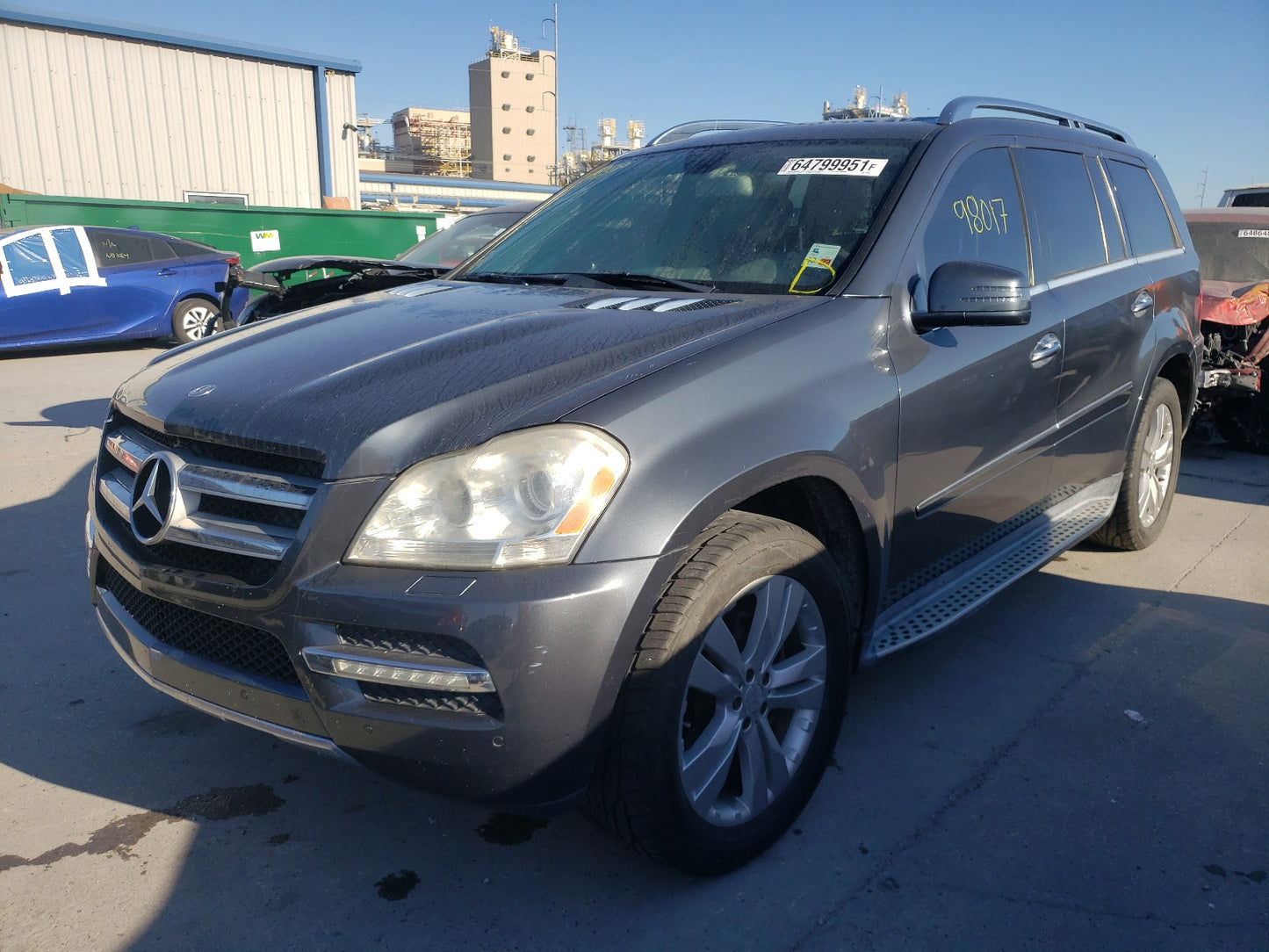 2011 MERCEDES-BENZ GL 450 4MA - 4JGBF7BEXBA704708