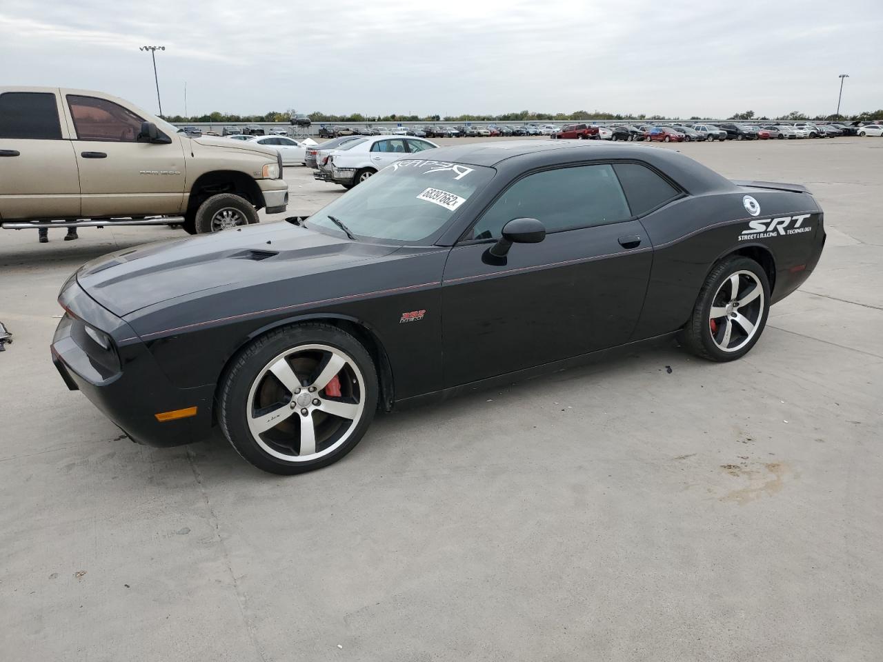2012 DODGE CHALLENGER - 2C3CDYCJXCH141750