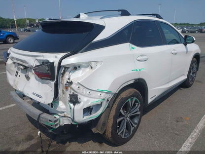 Lexus RX 450h 2022 AWD гибрид белый | VIN 2T2HGMDA3NC091105