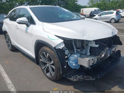 Lexus RX 450h 2022 AWD гибрид белый | VIN 2T2HGMDA3NC091105