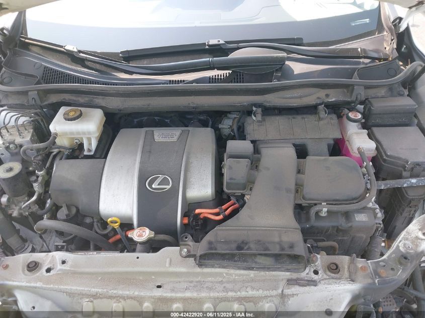 Lexus RX 450h 2022 AWD гибрид белый | VIN 2T2HGMDA3NC091105