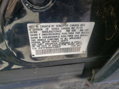 2005 HONDA PILOT - 2HKYF18595H539847