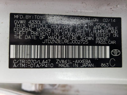 2014 TOYOTA PRIUS V - JTDZN3EU9EJ002725