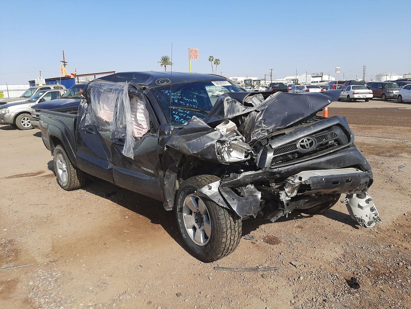 2014 TOYOTA TACOMA DOU - 5TFLU4EN0EX086616