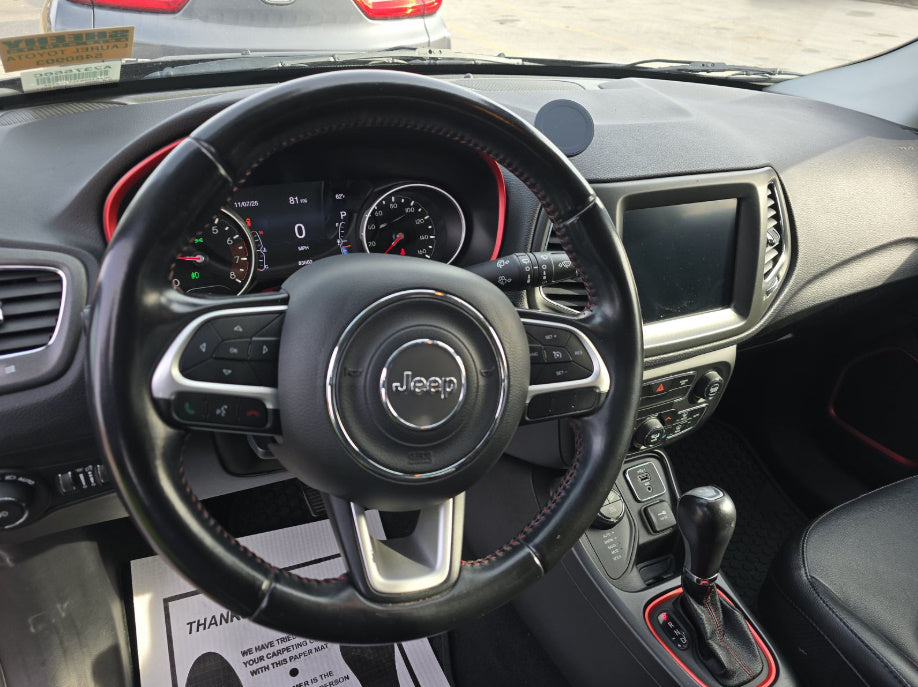 2019 Jeep Compass | 2.4L 4-Cyl 180 HP 4x4 | VIN: 3C4NJDDB3KT712806