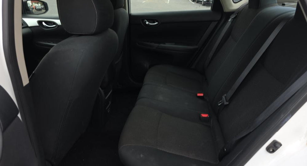 Nissan Sentra S 2019 White – 1.8L FWD Sedan, Run & Drive | VIN: 3N1AB7AP1KY406190