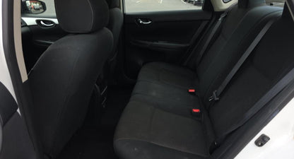 Nissan Sentra S 2019 White – 1.8L FWD Sedan, Run & Drive | VIN: 3N1AB7AP1KY406190