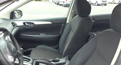 Nissan Sentra S 2019 White – 1.8L FWD Sedan, Run & Drive | VIN: 3N1AB7AP1KY406190