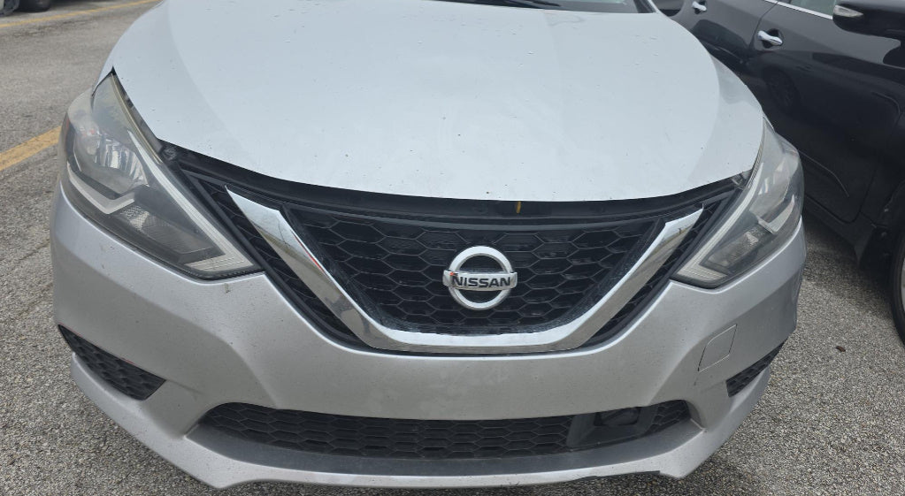Nissan Sentra S 2019 White – 1.8L FWD CVT Sedan, Backup Camera | VIN: 3N1AB7AP8KY383183