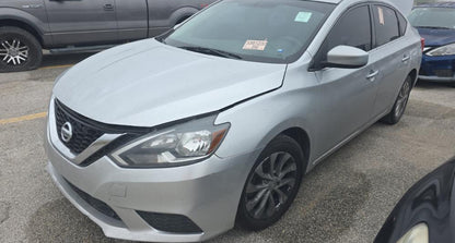 Nissan Sentra S 2019 White – 1.8L FWD CVT Sedan, Backup Camera | VIN: 3N1AB7AP8KY383183