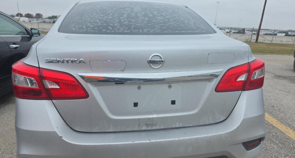 Nissan Sentra S 2019 White – 1.8L FWD CVT Sedan, Backup Camera | VIN: 3N1AB7AP8KY383183