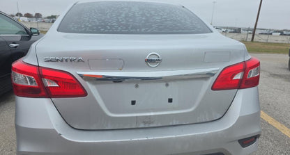 Nissan Sentra S 2019 White – 1.8L FWD CVT Sedan, Backup Camera | VIN: 3N1AB7AP8KY383183