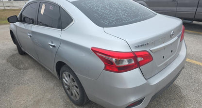 Nissan Sentra S 2019 White – 1.8L FWD CVT Sedan, Backup Camera | VIN: 3N1AB7AP8KY383183