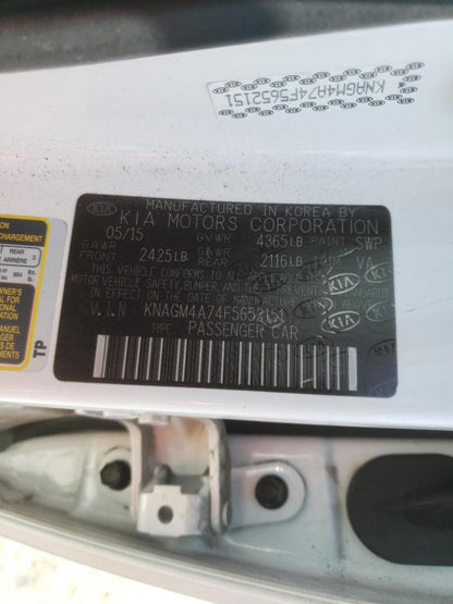 2015 KIA OPTIMA LX - KNAGM4A74F5652151