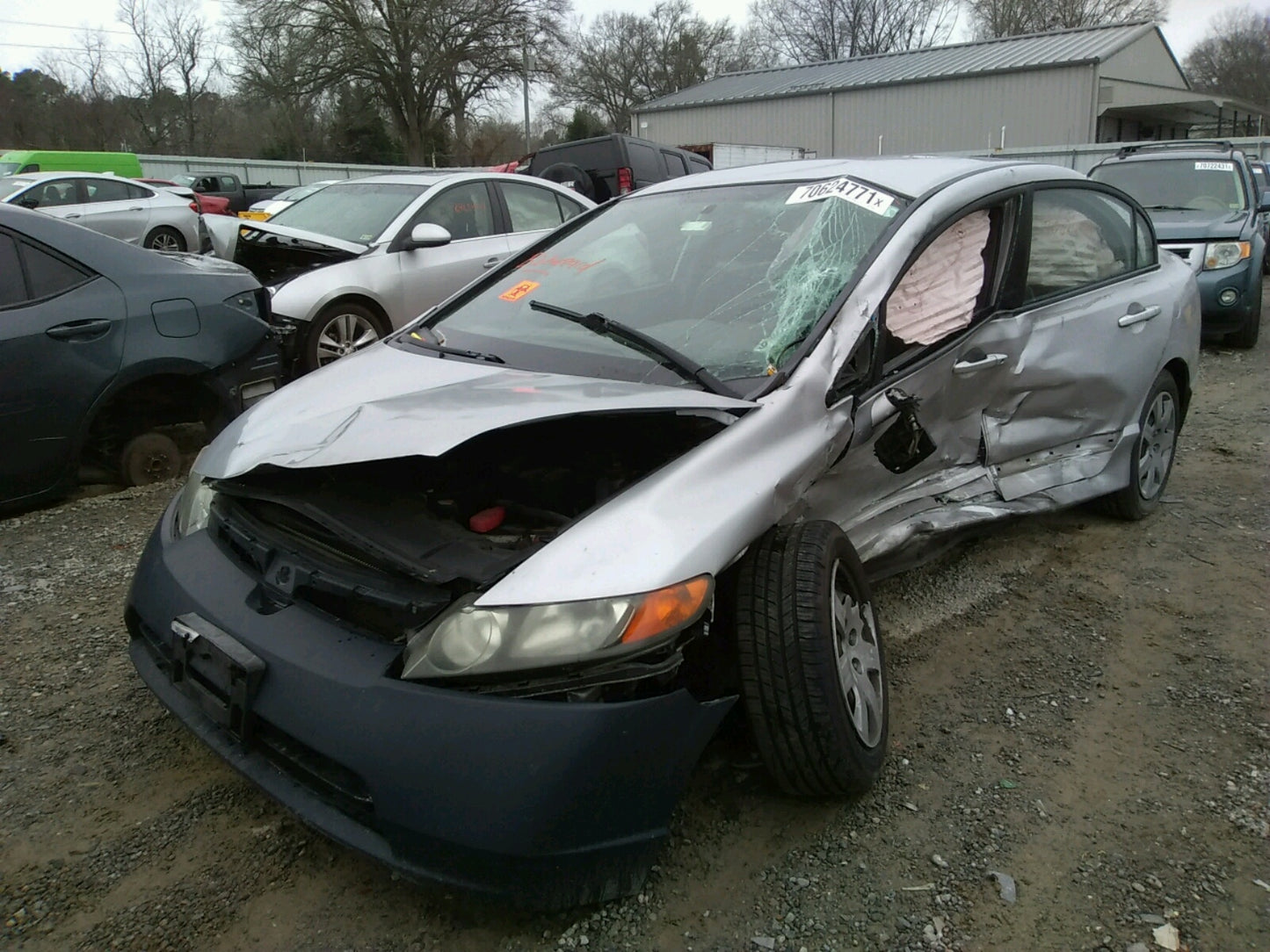 2007 HONDA CIVIC LX - 1HGFA16567L108911