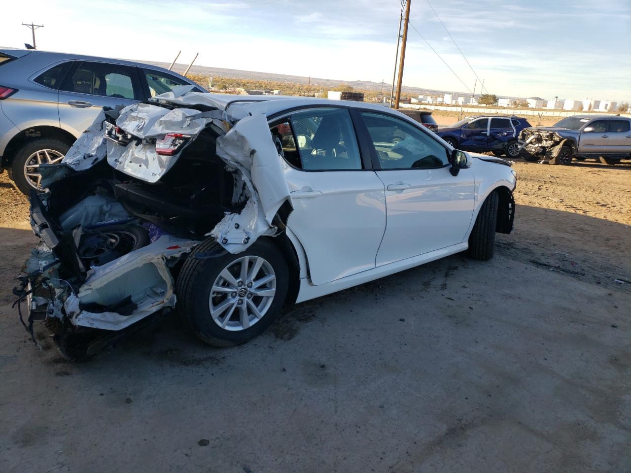 2025 TOYOTA CAMRY XSE | WHITE | VIN: 4T1DAACK5SU523359