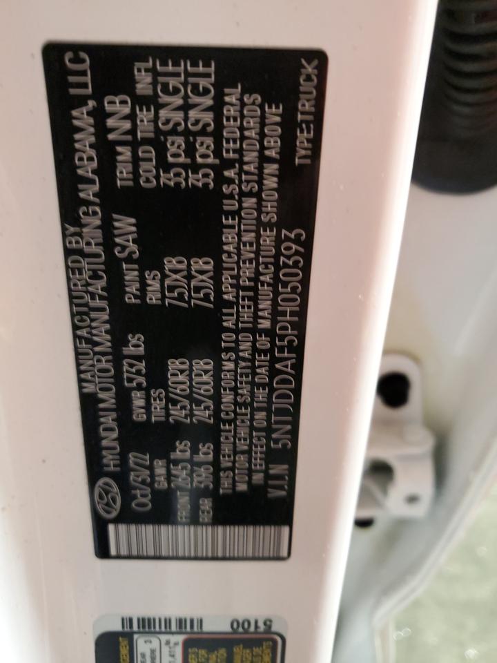 2023 HYUNDAI SANTA CRUZ - 5NTJDDAF5PH050393