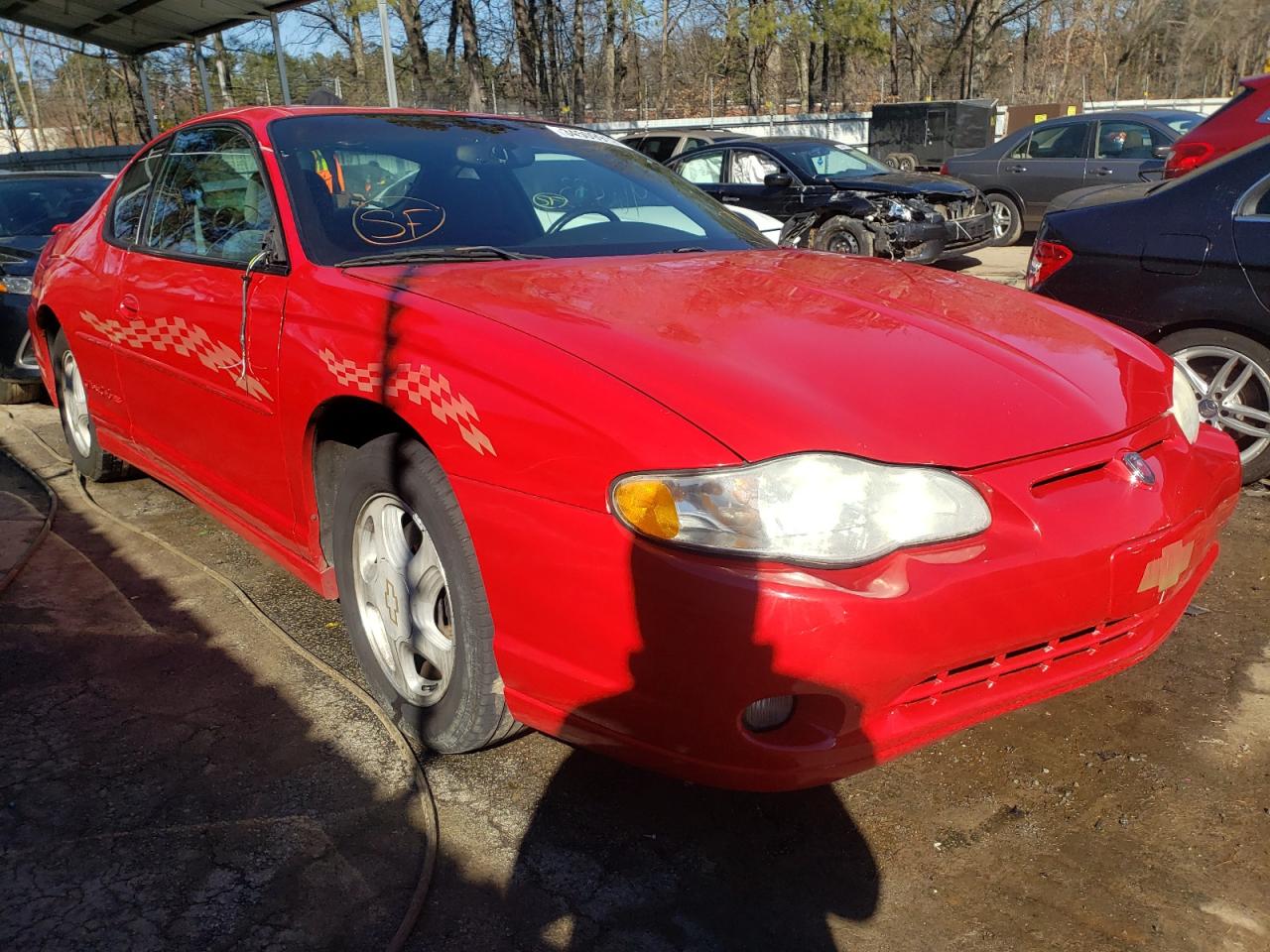 2003 CHEVROLET MONTE CARL - 2G1WX12K939408705