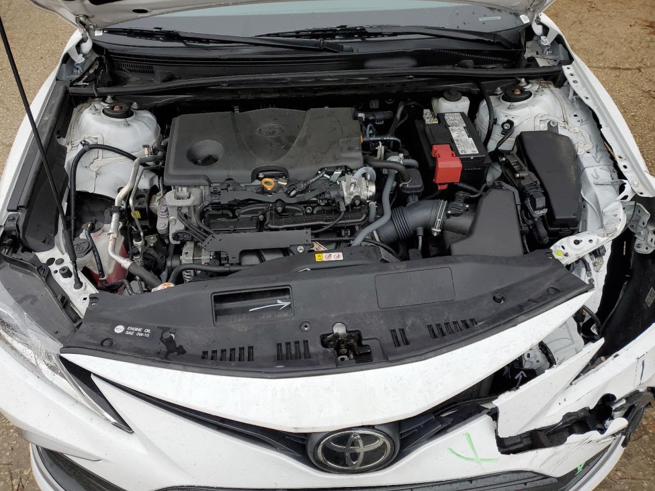 Toyota Camry LE 2023 White – 2.5L FWD Sedan | VIN: 4T1C11AK4PU797836
