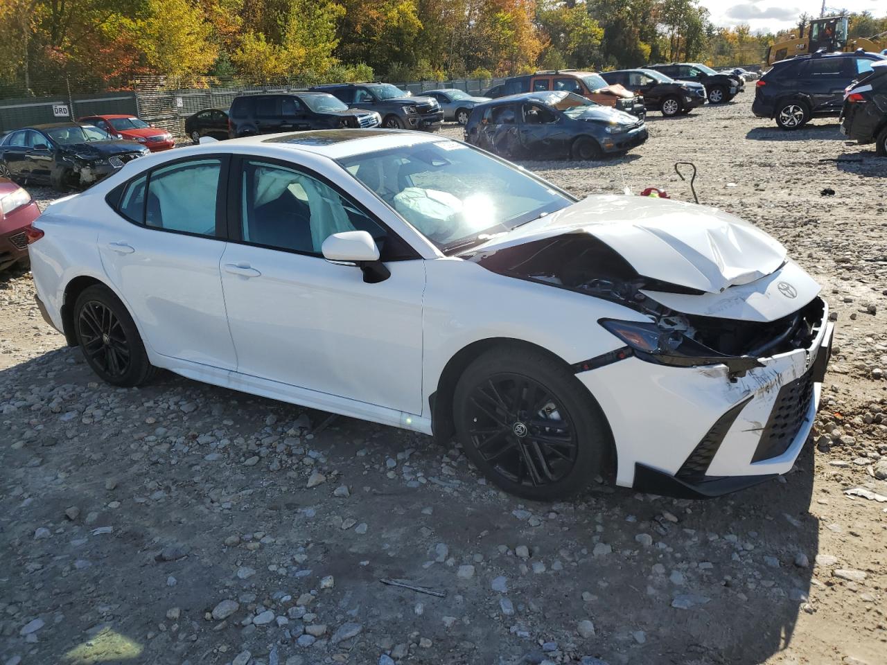 2025 TOYOTA CAMRY XSE | WHITE | 2.5L 4 | VIN: 4T1DBADK0SU506786