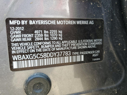 2013 BMW 528 I - WBAXG5C58DDY37783