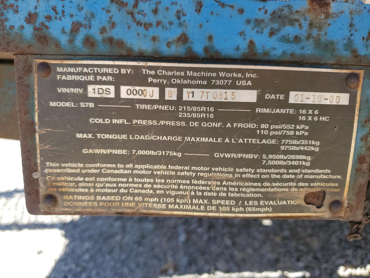 2000 DBCZ S7B - 1DS0000J8Y17T0815