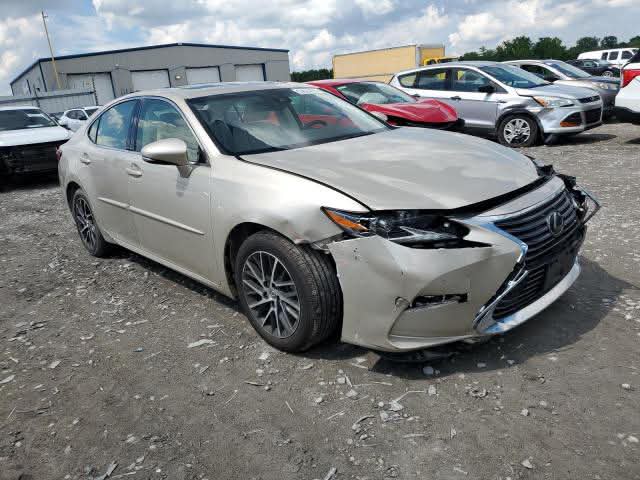 Lexus ES 350 Base 2018 Gold – 3.5L V6 FWD Luxury Sedan | VIN: 58ABK1GGXJU104182