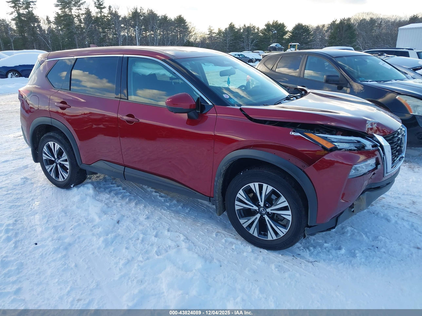 2021 Nissan Rogue SV Intelligent AWD | Maroon | 2.5L I4 | VIN: 5N1AT3BB4MC710319