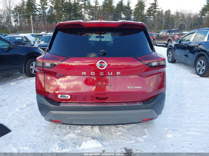 2021 Nissan Rogue SV Intelligent AWD | Maroon | 2.5L I4 | VIN: 5N1AT3BB4MC710319