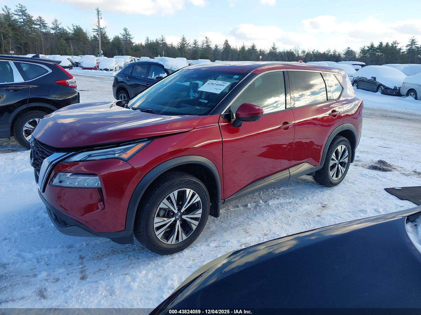 2021 Nissan Rogue SV Intelligent AWD | Maroon | 2.5L I4 | VIN: 5N1AT3BB4MC710319