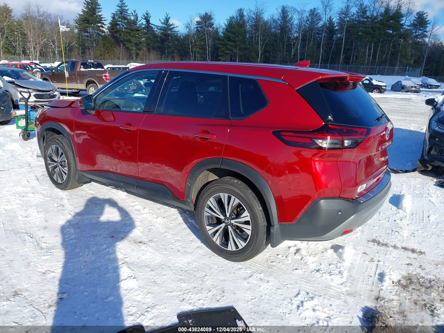 2021 Nissan Rogue SV Intelligent AWD | Maroon | 2.5L I4 | VIN: 5N1AT3BB4MC710319