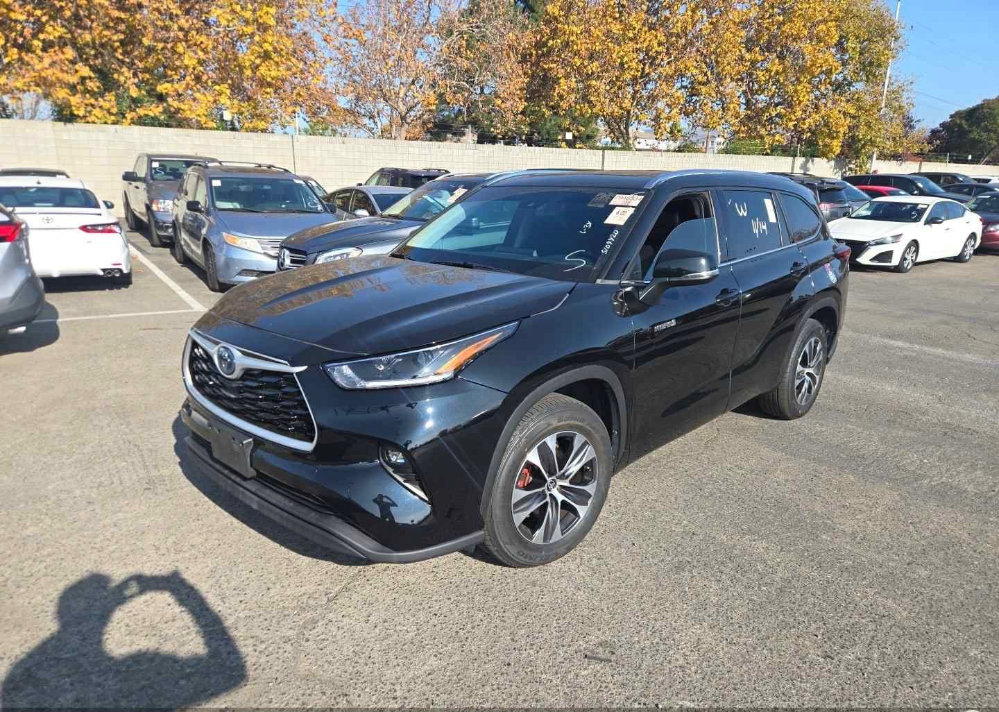 2021 Toyota Highlander Hybrid XLE | Black | 2.5L AWD | VIN: 5TDHARAH4MS008498