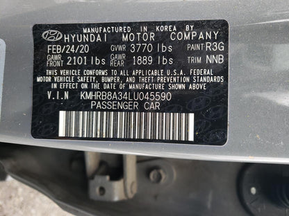 2020 HYUNDAI VENUE SE - KMHRB8A34LU045590