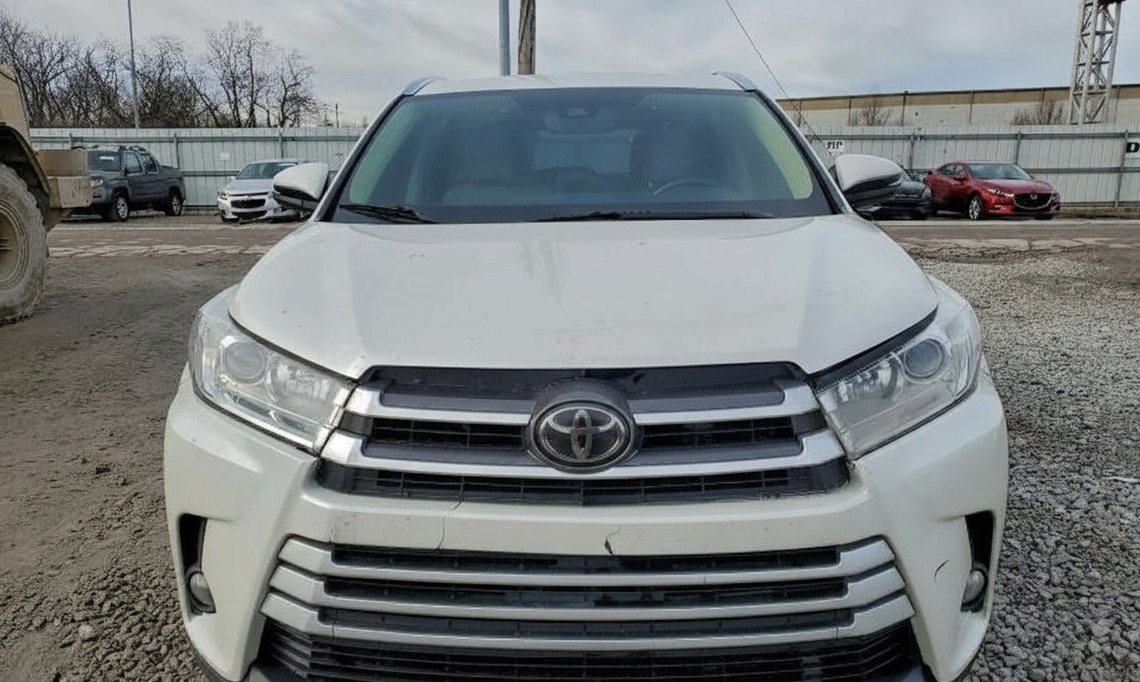 2019 Toyota Highlander | White | 3.5L V6 AWD | VIN: 5TDZARFH6KS056501