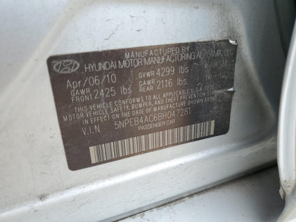 2011 HYUNDAI SONATA GLS - 5NPEB4AC6BH047281